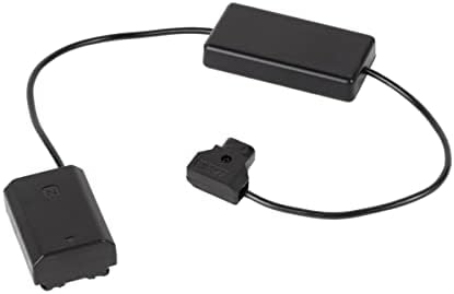 Anton / Bauer P-Tap Kablosu Sony A9, A7rIII, A7sIII, Kukla NP-FZ100, 20 İnç Kablo, Kamera Şarj Cihazı, Şarj Kablosu, Pil Şarj