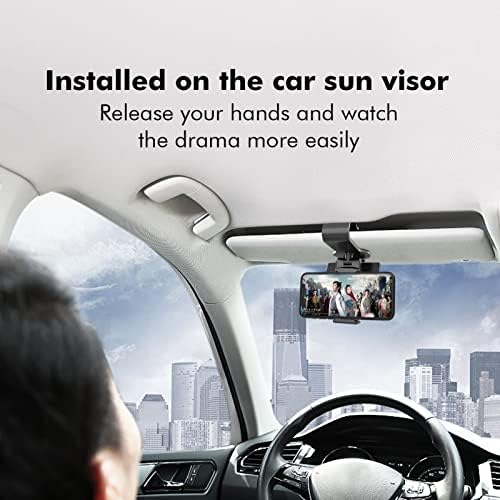 WANGFENG Araba Cep Telefonu Tutacağı 360°Dönen Çift Yaylı Toka Tipi Çok Fonksiyonlu Braket2