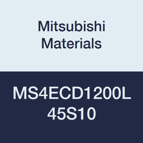 Mitsubishi Malzemeleri MS4ECD1200L45S10 MS4EC Karbür MSTAR Kare Burun Ucu Değirmeni, 4 Kısa Flüt, İsviçre Tipi Tornalar için