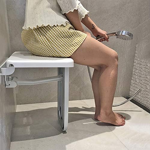 SXFYGYQ Yaşlılar için duş Sandalyesi Ağır Koltuk Katlanır - Duvara Monte duş taburesi Handikap, Engelli, Yaşlılar için-200 kg'a