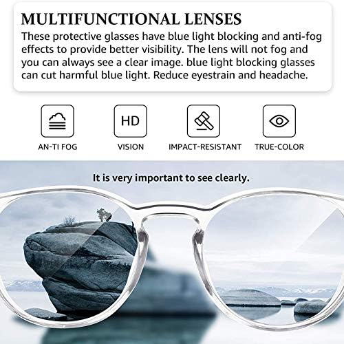 ıYBWZH Anti-Sis güvenlik gözlükleri mavi ışık Engelleme gözlük yaz ev gözlük bilgisayar Anti-yorgunluk filtre gözlük