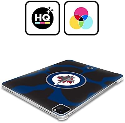 Kafa Kılıfı Tasarımları Resmi Lisanslı NHL İnek Deseni Winnipeg Jetleri Hard Case Arka Apple iPad Air ile Uyumlu (2013)