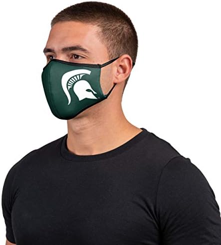 FOCO NCAA unisex-yetişkin NCAA Takım Logosu Spor Kullanımlık Yıkanabilir Moda Yüz Kapak Maskesi 3-pack