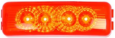 GG Büyük genel 77962 kırmızı / kırmızı led ışık (Dikdörtgen Spyder 4, Lens)