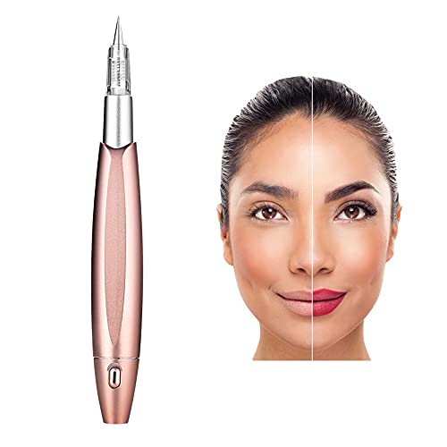 Pinkiou Kalıcı makyaj kalemi Makinesi Kaş Dövme Mikropigmentasyon Aracı Kaşları Eyeliner Dudak Makyaj Yarı Kalıcı Güzellik (Pembe)