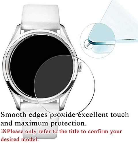 [3 Paket] Synvy Temperli Cam Ekran Koruyucu, OLİVİA BURTON ile Uyumlu OB16EG100 / OB16EG110 9 H Film Smartwatch akıllı saat Koruyucular