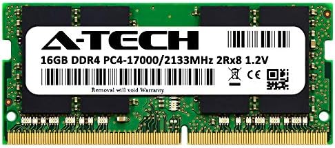 Acer Aspire 5 ıçin A-Tech 16 GB RAM A515-51G-59DM Dizüstü / DDR4 2133 MHz SODIMM PC4-17000 (PC4-2133P) Olmayan ECC 1.2 V 260-Pin