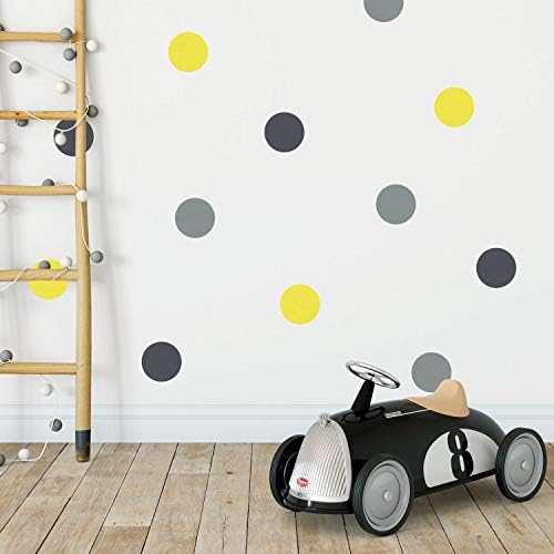 Spot Duvar Çıkartmaları / Birçok Renk Seçeneği Mevcut / Bir Bebeğin Kreşi veya Çocuğun Yatak Odası için Mükemmel
