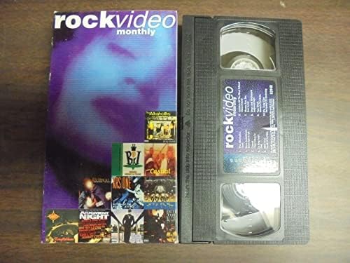 Aylık olarak Kullanılan VHS Film Rock Videosu