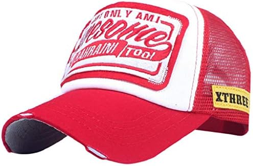 Beyzbol şapkası Bummyo Beyzbol Net Kap Awesohle Mektup Nakış Moda Erkekler ve Kadınlar Kap Şapka beyzbol şapkası